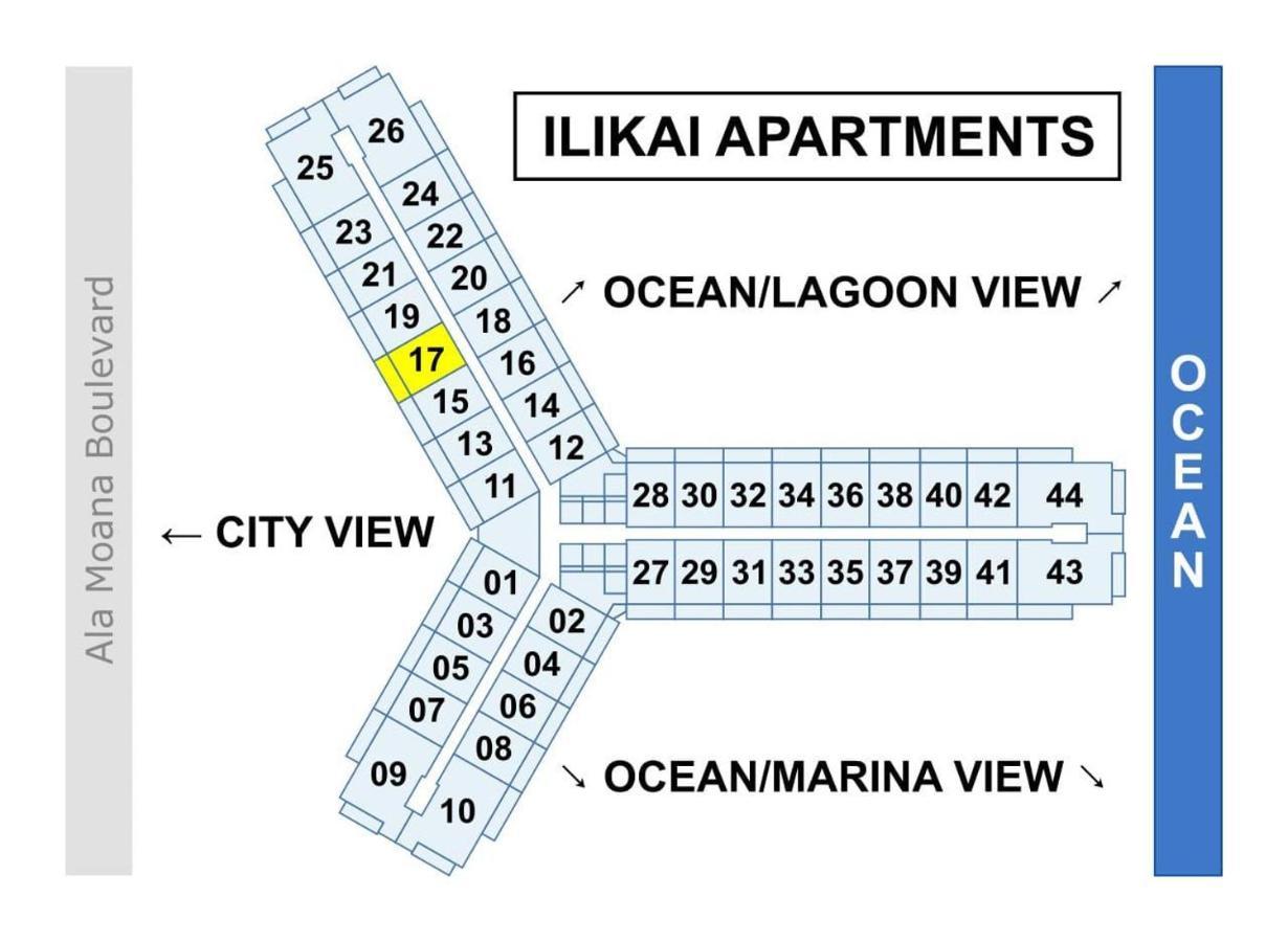 Ferienwohnung Ilikai #1517 Honolulu Exterior foto